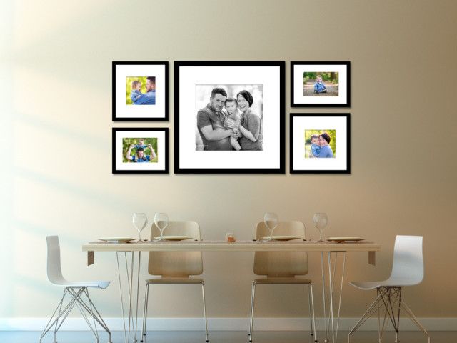 44 idées Créatives pour afficher et sublimer vos photos sur vos murs. | Family picture frame ...