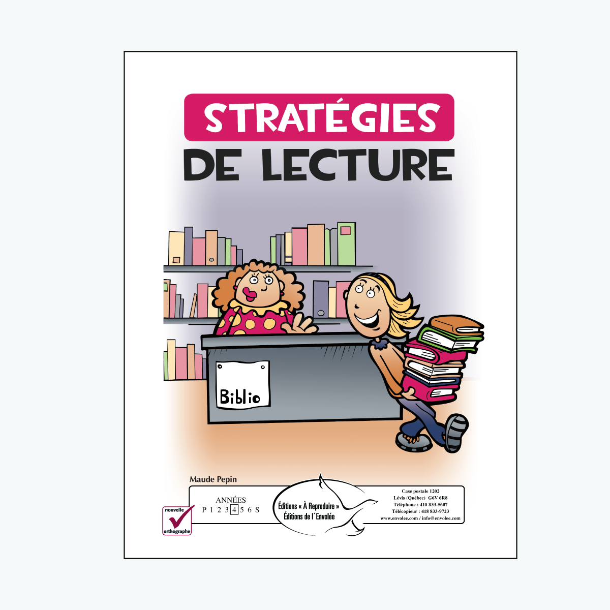 Stratégies de lecture - en PDF - Éditions de l'Envolée | Education, Reading, Lecture