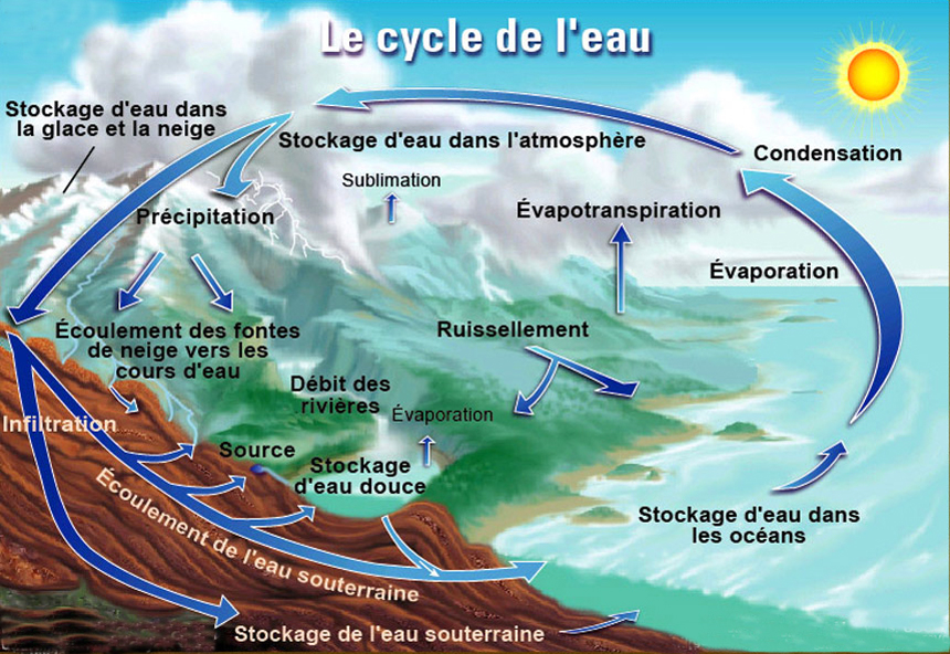 Petite histoire du cycle de l'eau - La Revue EIN