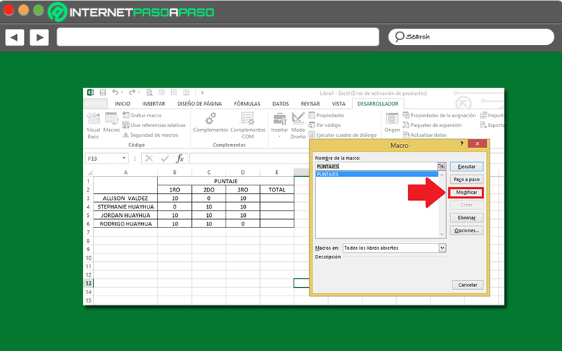 Comment modifier ou supprimer une macro dans Microsoft Excel? Guide étape par étape ...