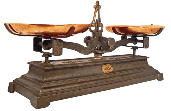 Le Compendium - Balance Roberval - Pesée - Peser - Scales and weights - masses marquées - boite ...