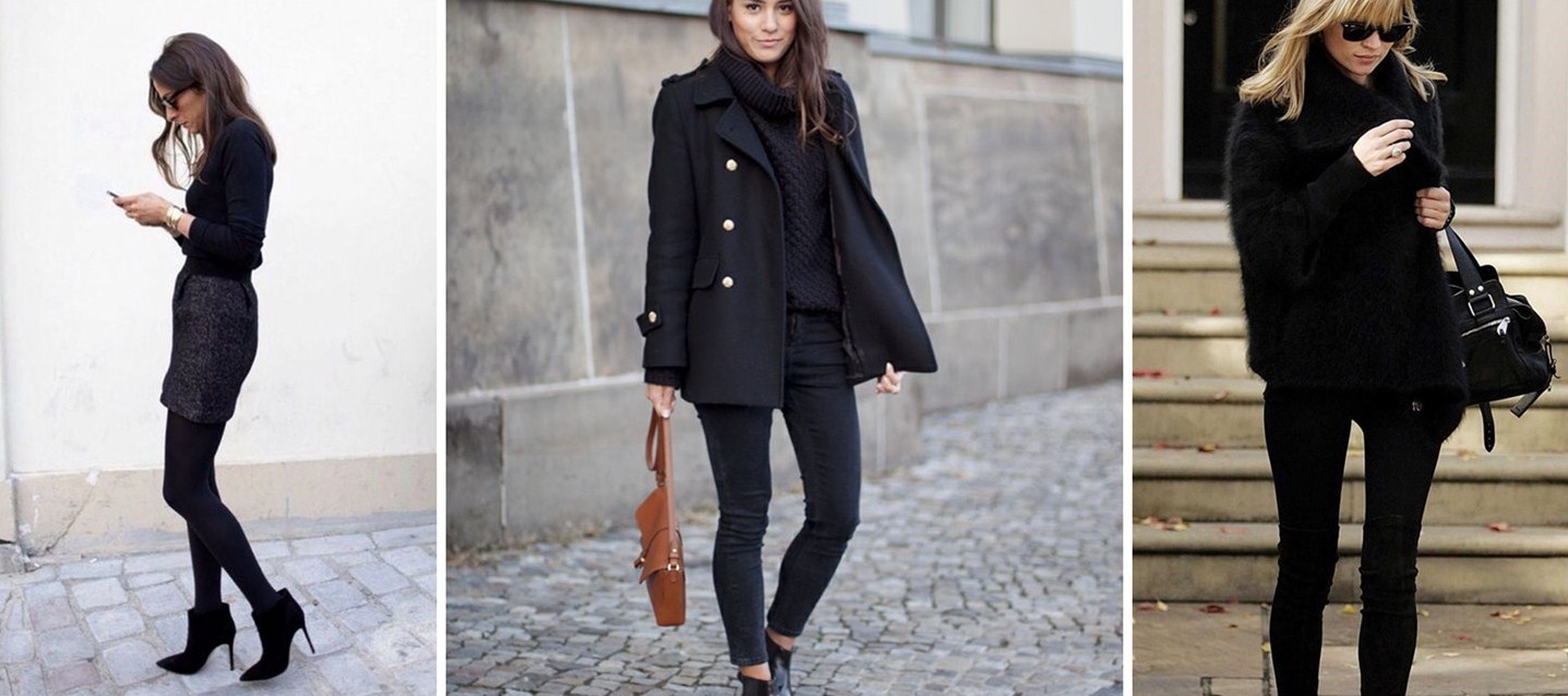 Astuces : Comment s'habiller tout en noir