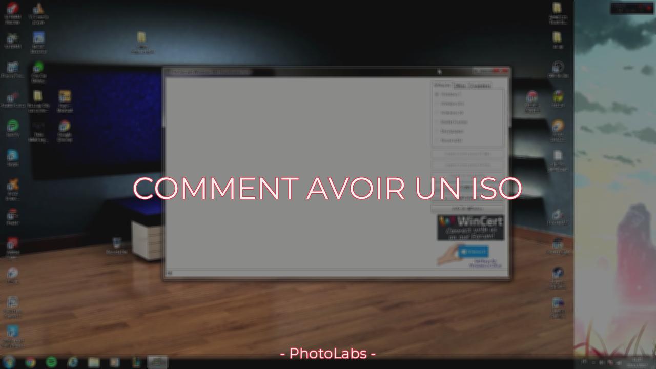 Comment avoir un ISO ?