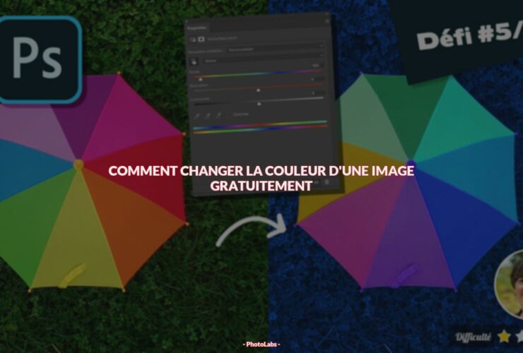 Comment changer la couleur d'une image gratuitement ?