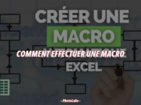 Comment effectuer une macro ?