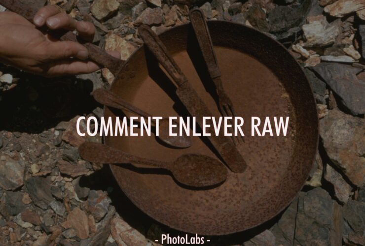 Comment enlever RAW ?