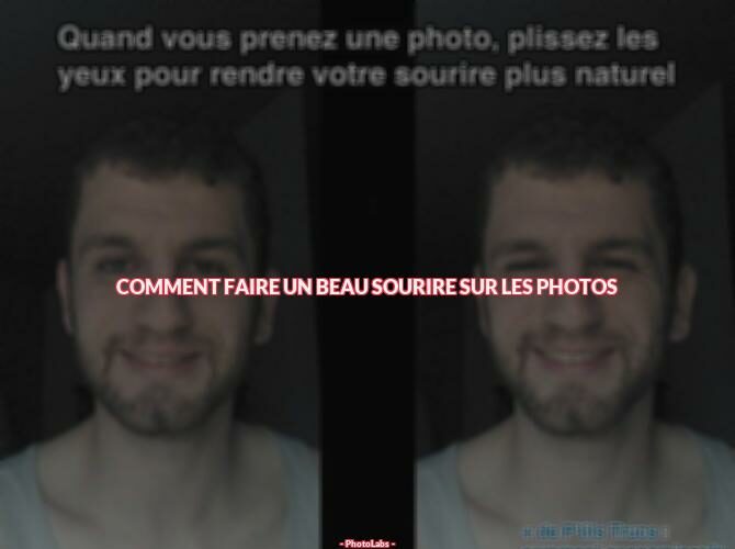 Comment faire un beau sourire sur les photos ?