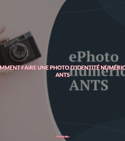 Comment faire une photo d'identité numérique ANTS ?