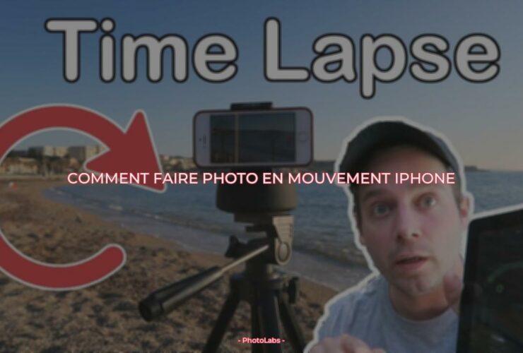 Comment faire photo en mouvement iphone ?