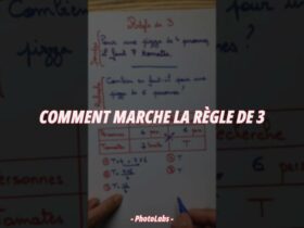 Comment marche la règle de 3 ?