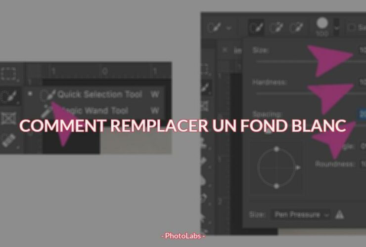 Comment remplacer un fond blanc ?
