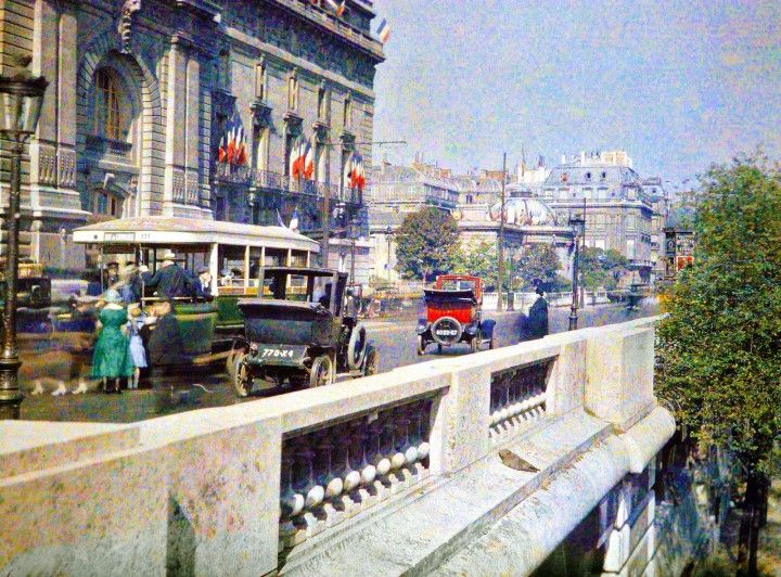 Photos de Paris en couleur en 1900 | Paris photo, Paris 1900, Paris