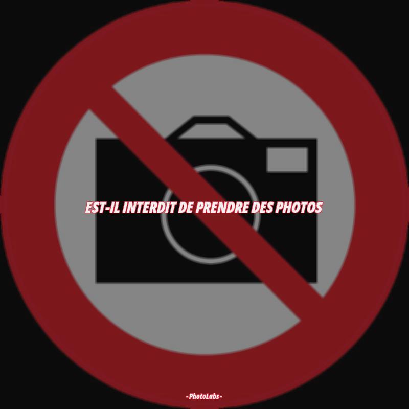 Est-il interdit de prendre des photos ?