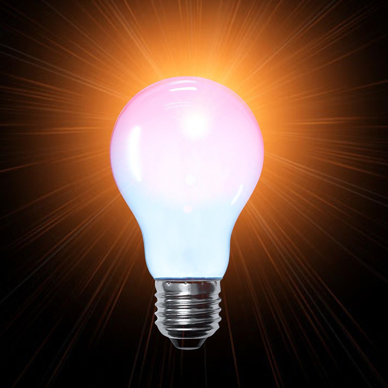 Lampe Lumière Orange Ampoule - Image gratuite sur Pixabay
