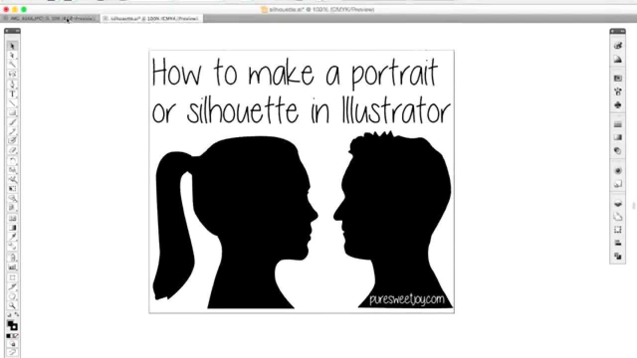 silhouette portrait manual