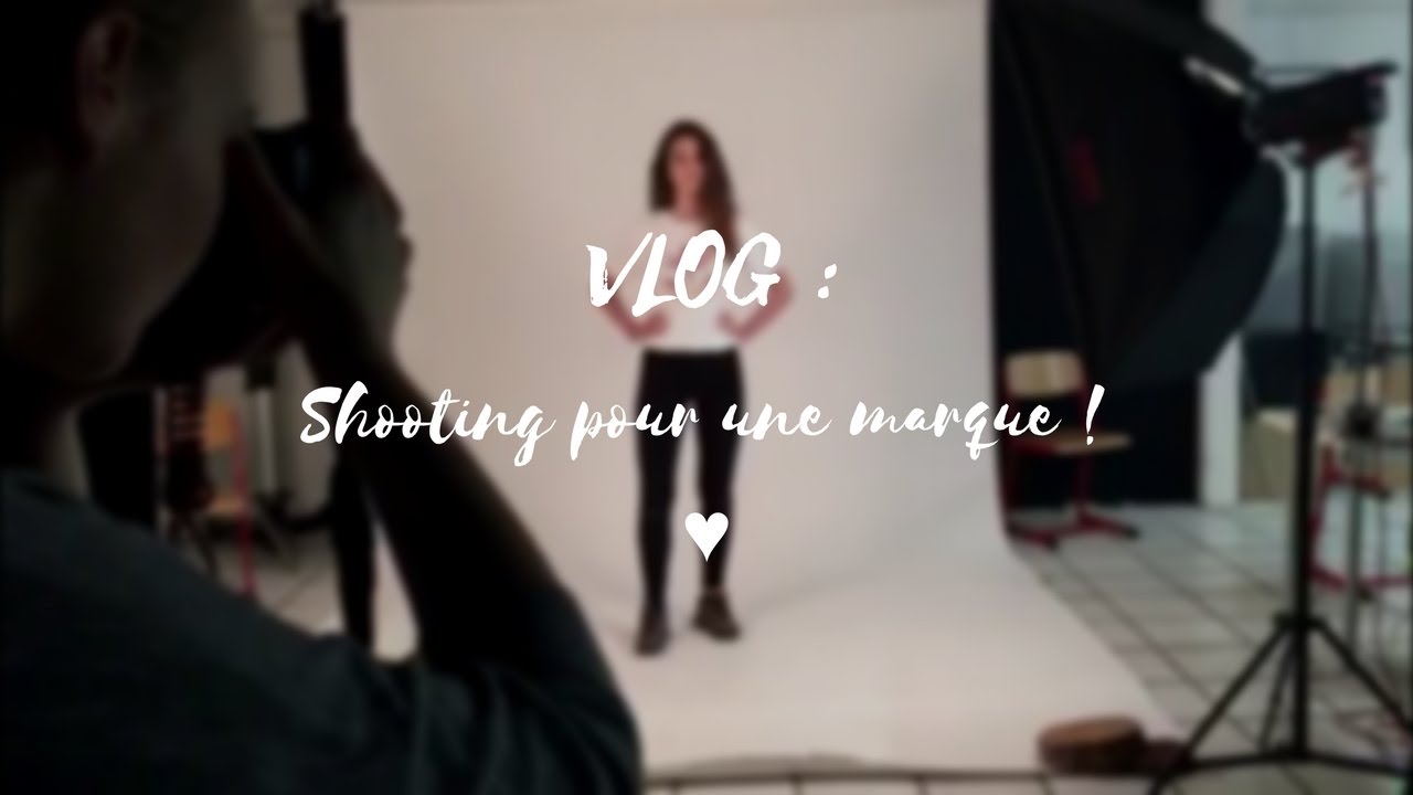 VLOG : BACKSTAGE shooting photo pour une marque ! - YouTube