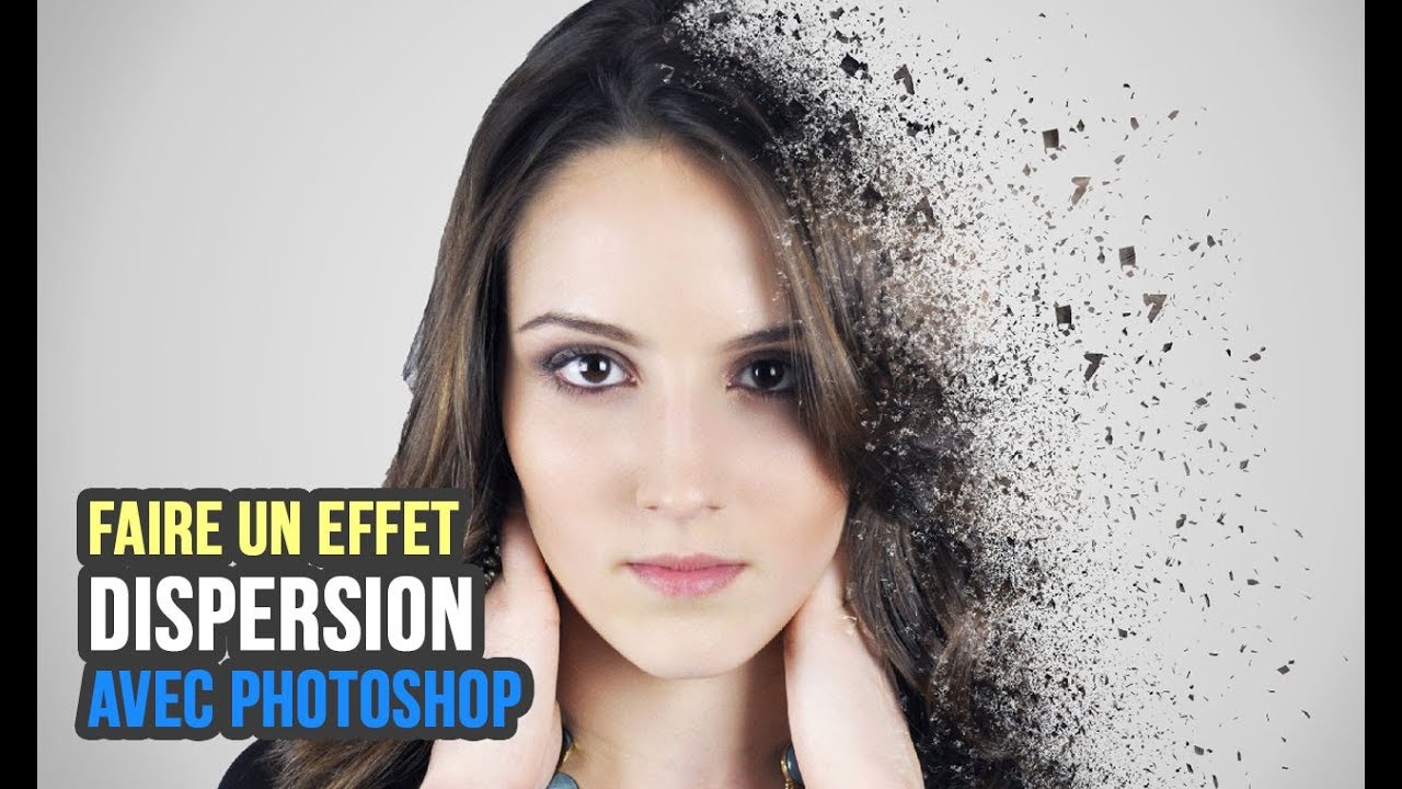 Comment faire un effet dispersion | Photoshop Tutorials - YouTube