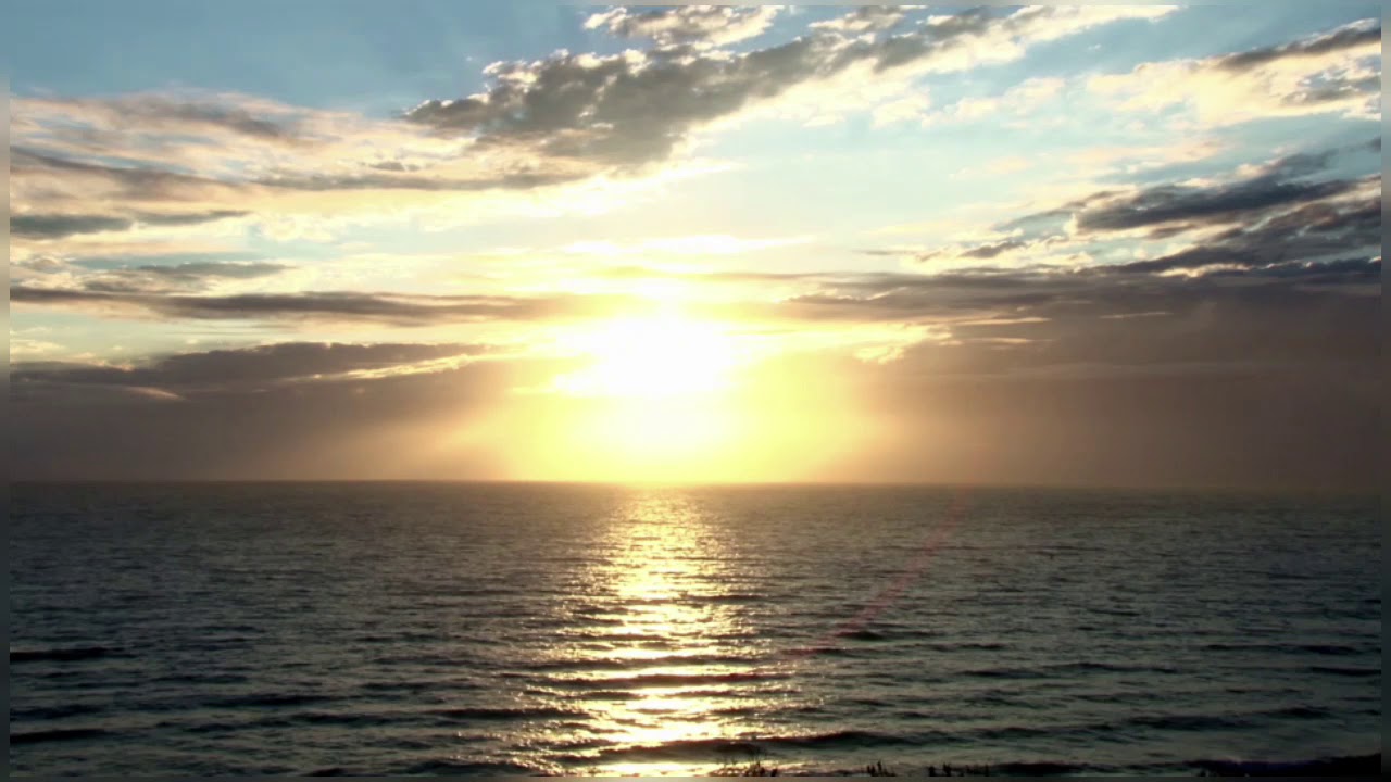 Magnifique lever de soleil passé une bonne journée - YouTube