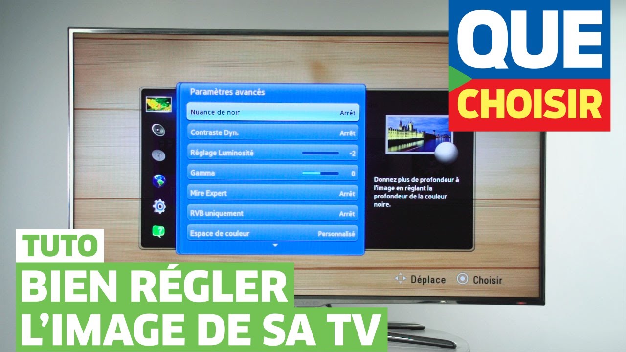 Instructions pour régler la couleur sur un téléviseur Hitachi - Fiche pratique sur Lavise.fr
