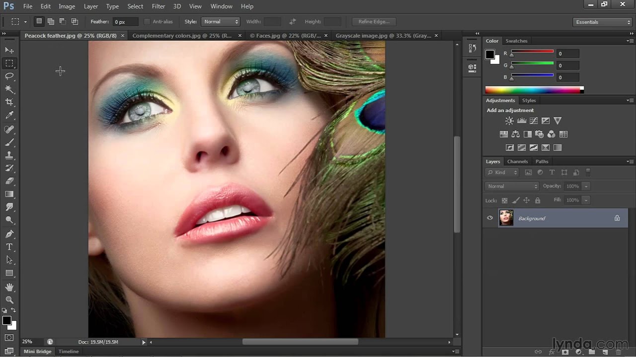 Tutoriel Photoshop - Tuto effet peinture - Transformer une photo en dessin / peinture avec ...