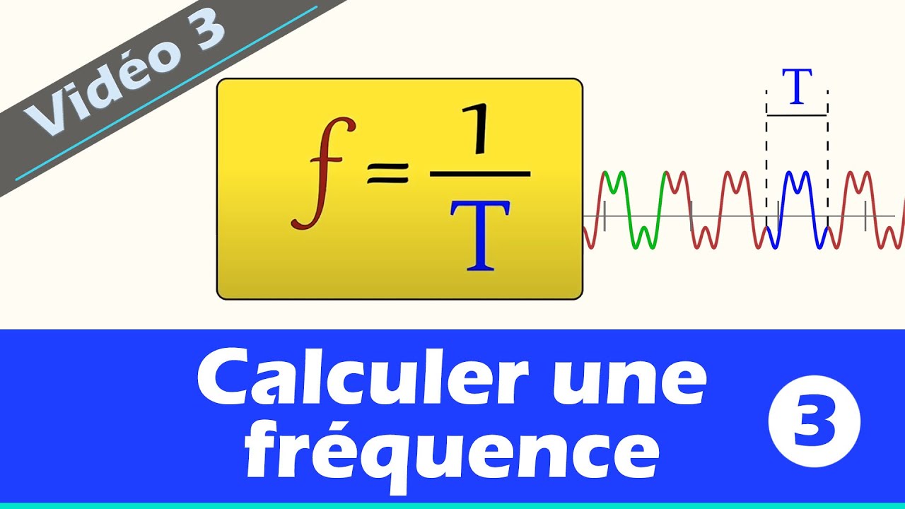 Calculer la fréquence d'un signal sonore Lycée 2nde & 1ère enseignement scientifique - YouTube
