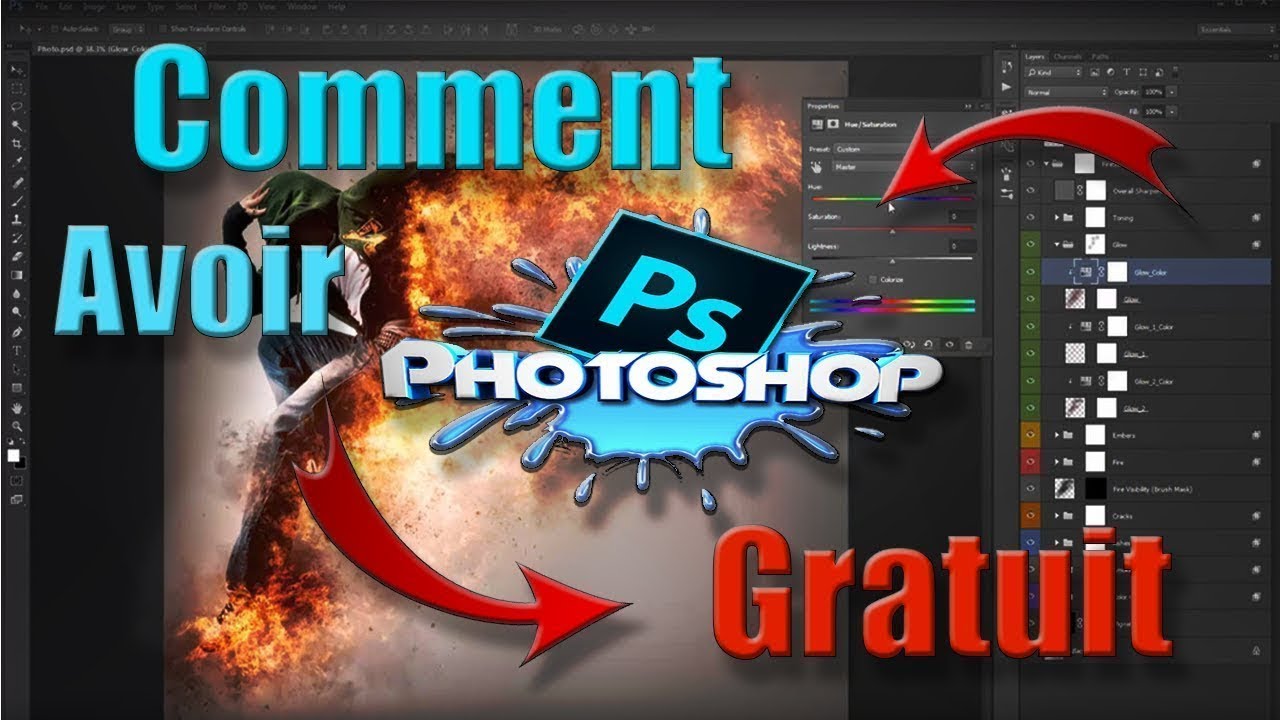 [TUTO] AVOIR PHOTOSHOP GRATUITEMENT SUR PC EN 2019 !!! - YouTube