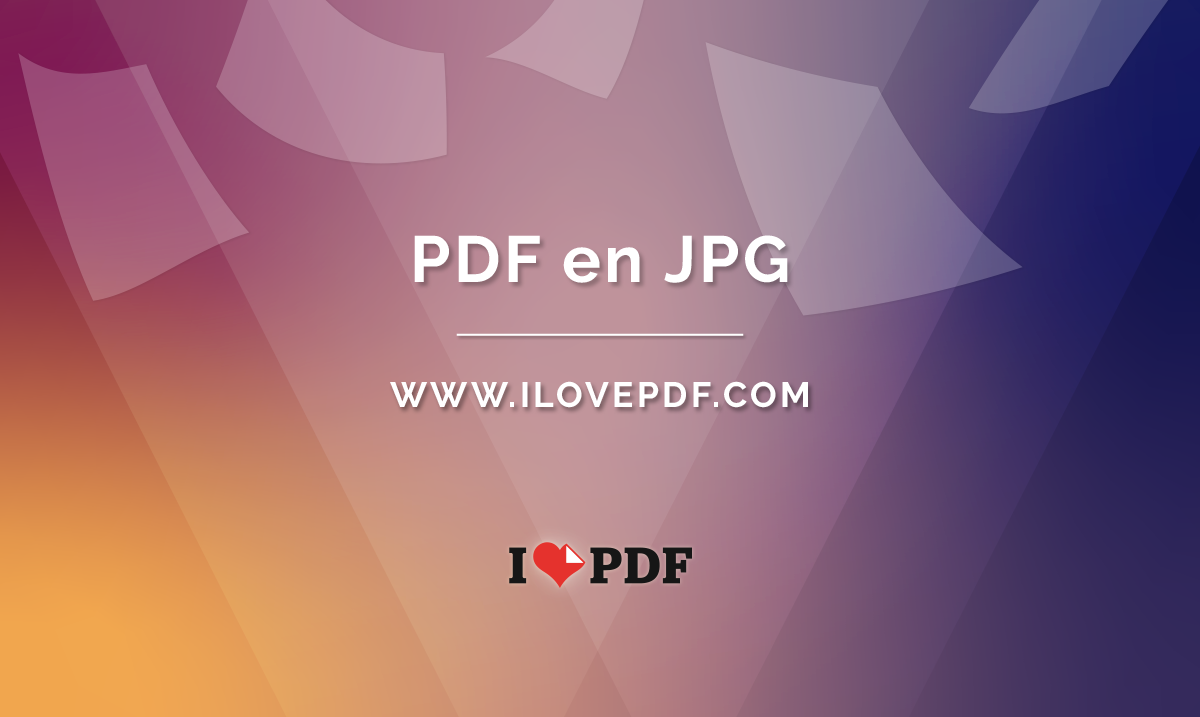 Convertissez des PDF en JPG. Extraire des images à partir d'un PDF