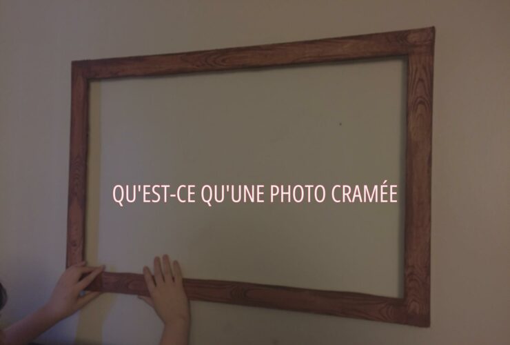 Qu'est-ce qu'une photo cramée ?