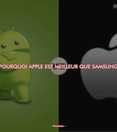 Pourquoi Apple est meilleur que Samsung ?