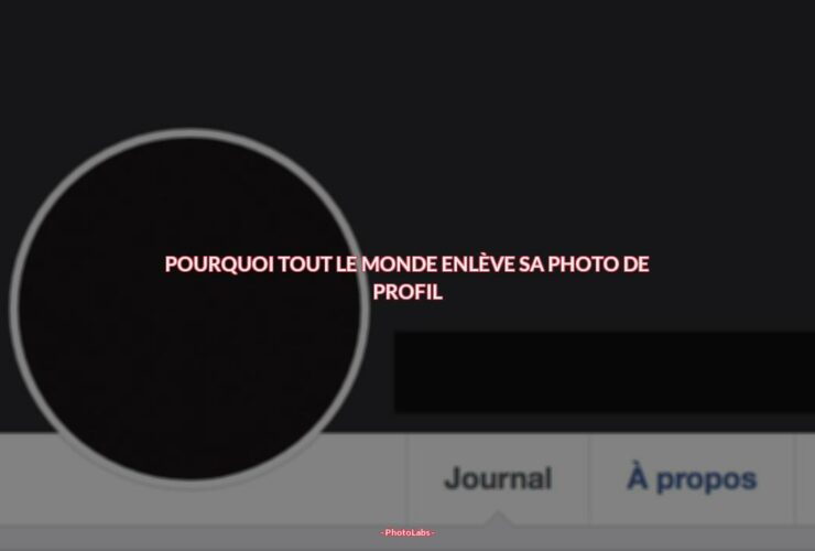Pourquoi tout le monde enlève sa photo de profil ?