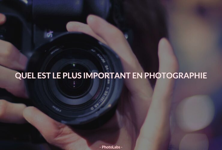 Quel est le plus important en photographie ?