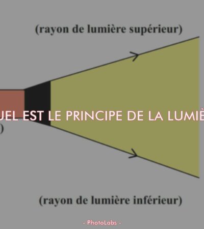 Quel est le principe de la lumière ?