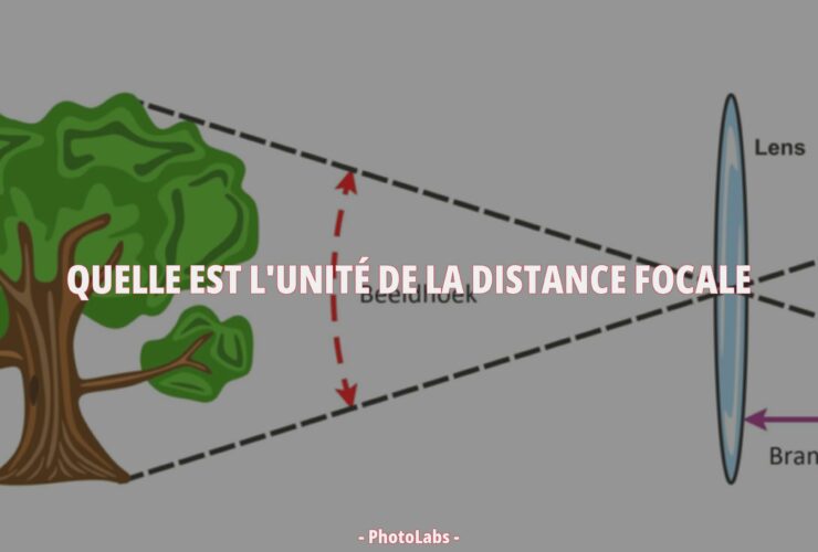 Quelle est l'unité de la distance focale ?