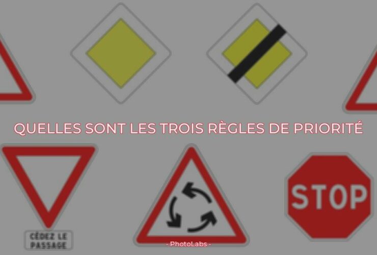 Quelles sont les trois règles de priorité ?