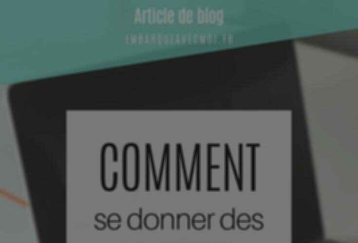 Quels objectifs se donner ?