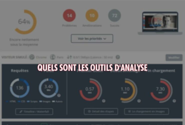 Quels sont les outils d'analyse ?