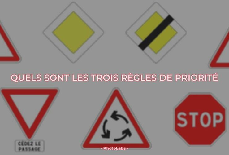 Quels sont les trois règles de priorité ?