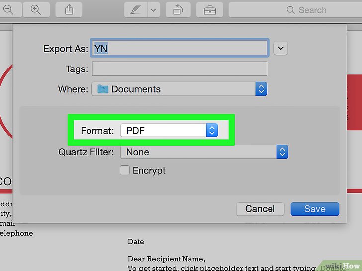 3 manières de convertir un document Word en un format JPEG