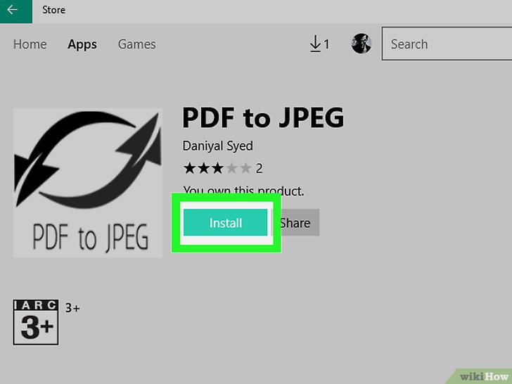 3 manières de convertir un fichier PDF en JPEG