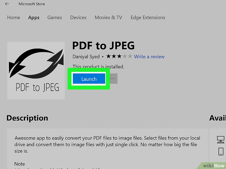 4 manières de convertir un fichier PDF en JPEG - wikiHow