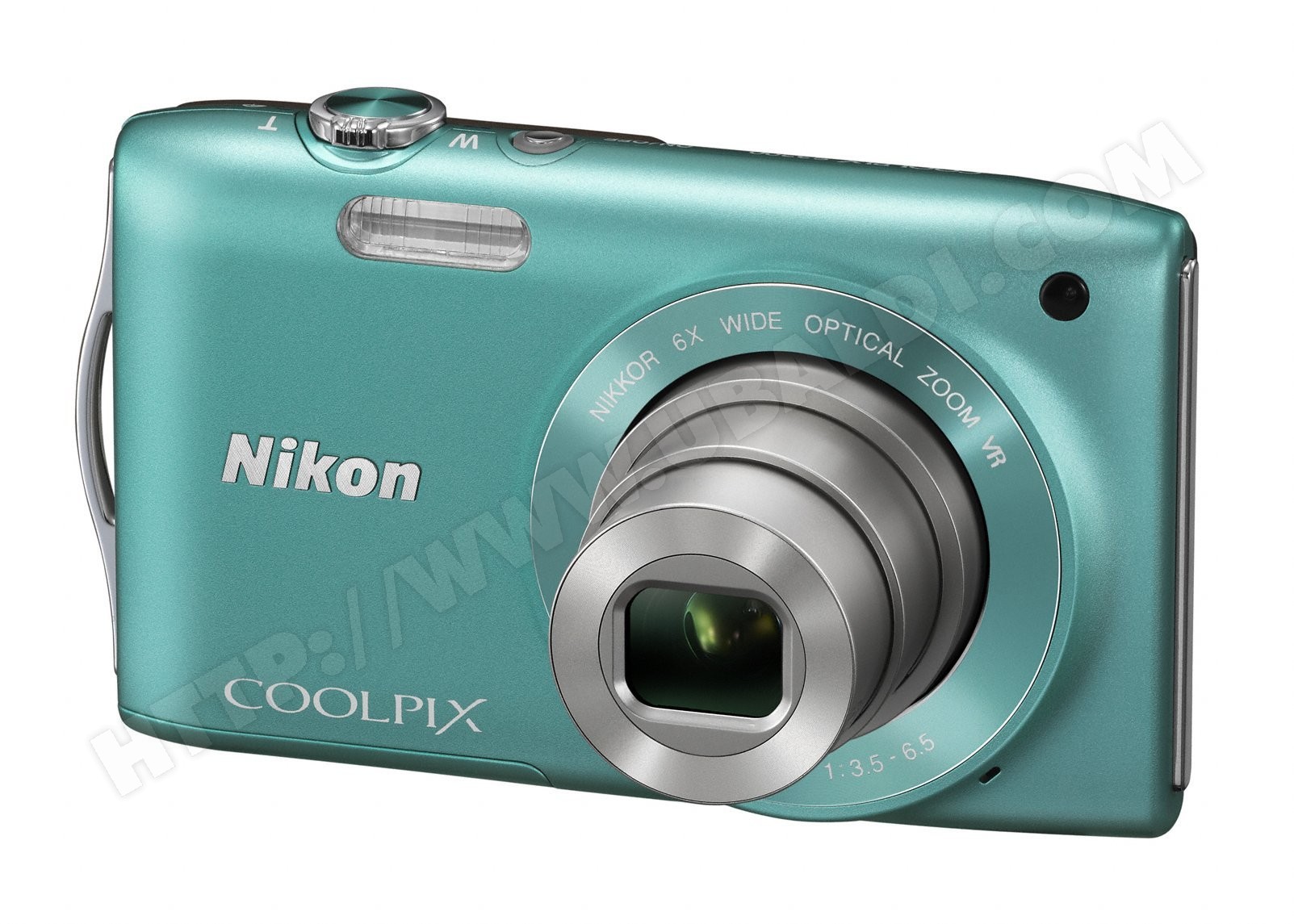 NIKON CoolPix S3300 vert - Appareil photo numérique compact - Livraison Gratuite